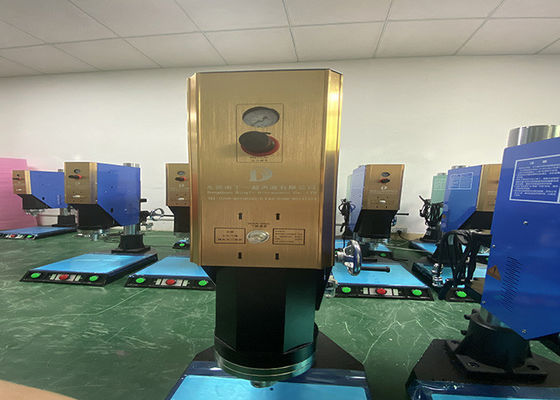 ब्लू 3200W 15KHz अल्ट्रासोनिक रोटरी वेल्डिंग मशीन